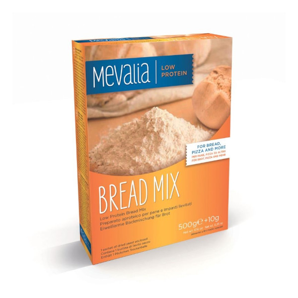 Mevalia Χαμηλής Πρωτεΐνης Μείγμα για Ψωμί 510g
