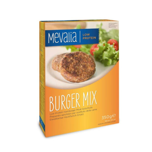 Mevalia Χαμηλής Πρωτεΐνης Υποκατάστατο Κρέατος για Μπιφτέκι 350g